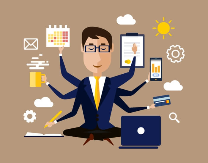 Руководитель - многорукий Шива