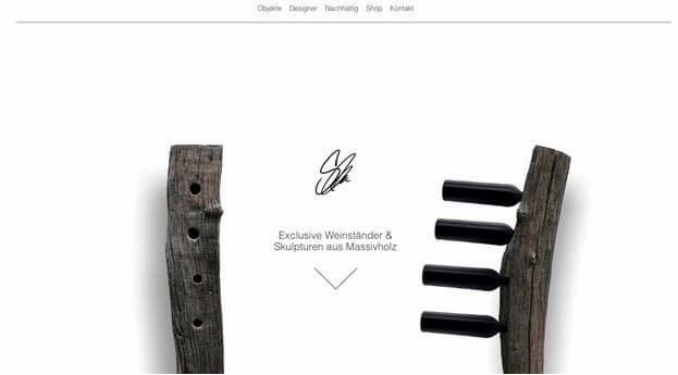 деревянные дизайнерские скульптуры и ничего лишнего