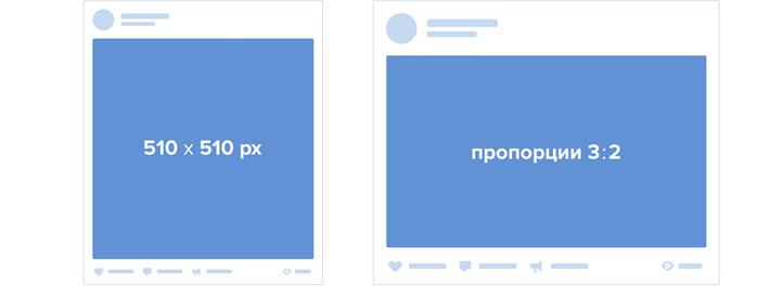 Изображения для записей ВКонтакте (виды)