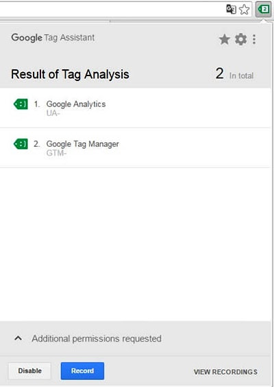 Бесплатный плагин Tag Assistant - 2