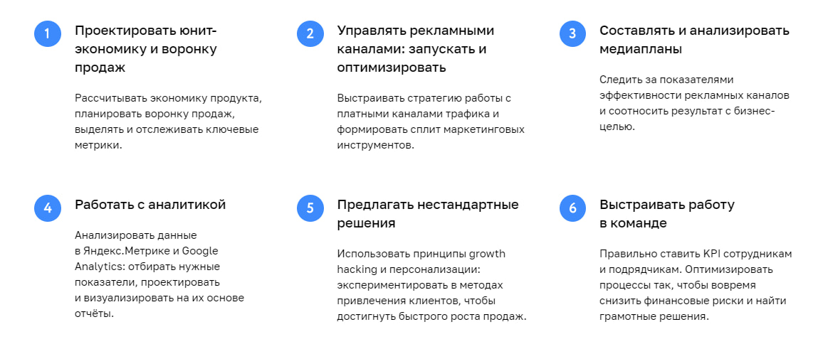 После окончания курса «Performance-маркетолог» от Нетологии