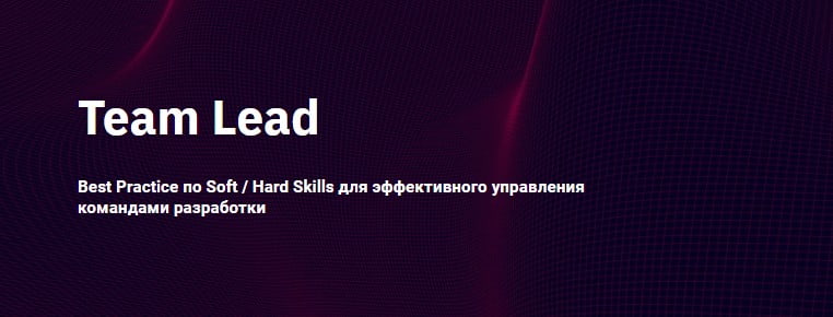 Записаться на курс Team Lead