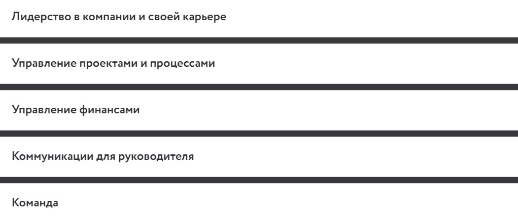 Программа курса «Как стать результативным руководителем» от Нетологии