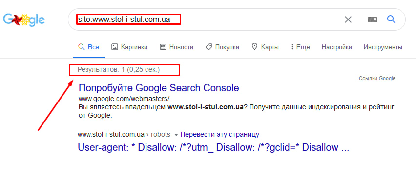 Смотрим, какое зеркало выбрано главным 2