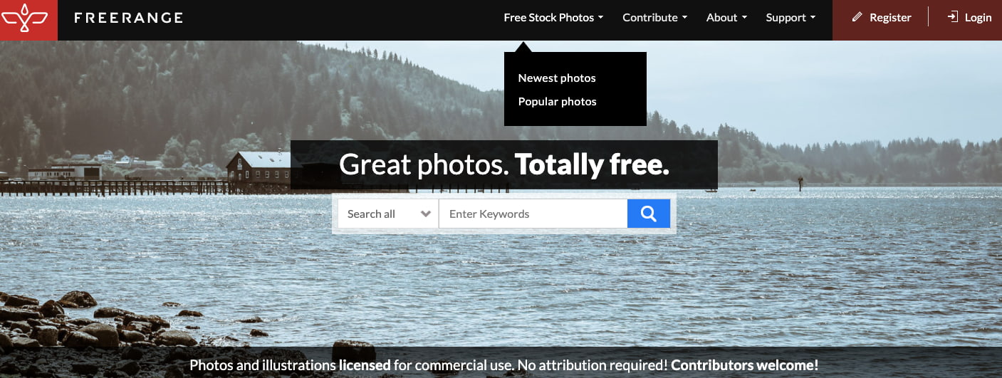 Freerange Stock — фотобанк