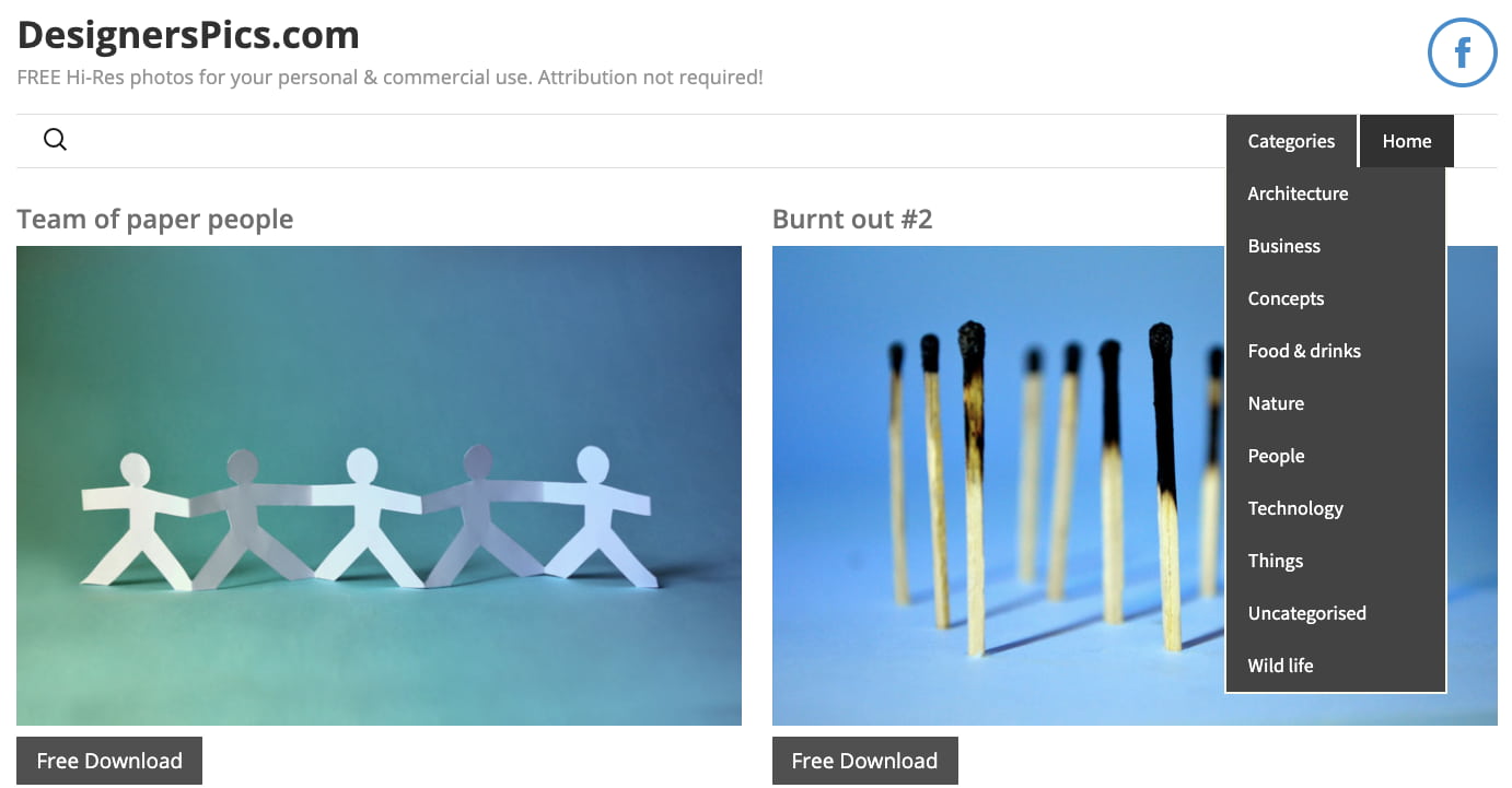 DesignersPics — фотобанк от профессионального фотографа