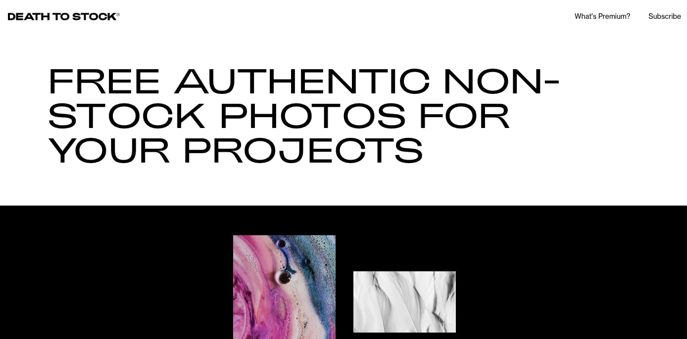 Death to the Stock Photo