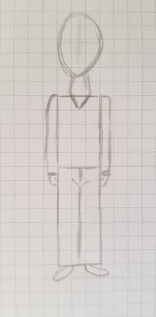 Иллюстрация: Как нарисовать мальчика шаг 4 Как нарисовать мальчика шаг 4