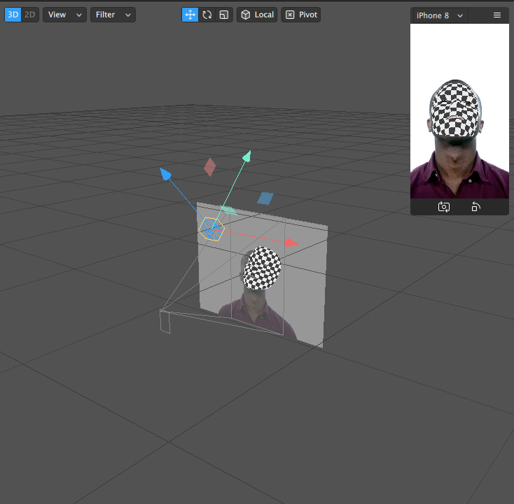 Настройка размеров маски Инстаграм