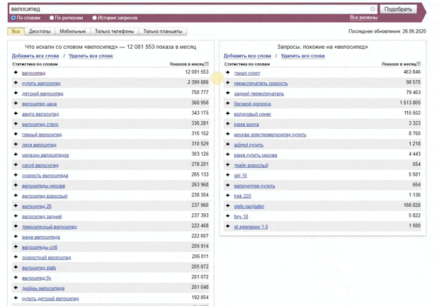 Обзор функционала (География)