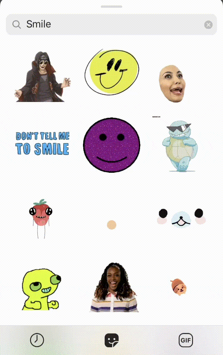 Гиф-анимации и стикеры 2