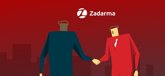 открыть сервис Zadarma