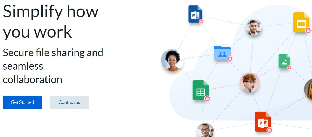 открыть сервис Box