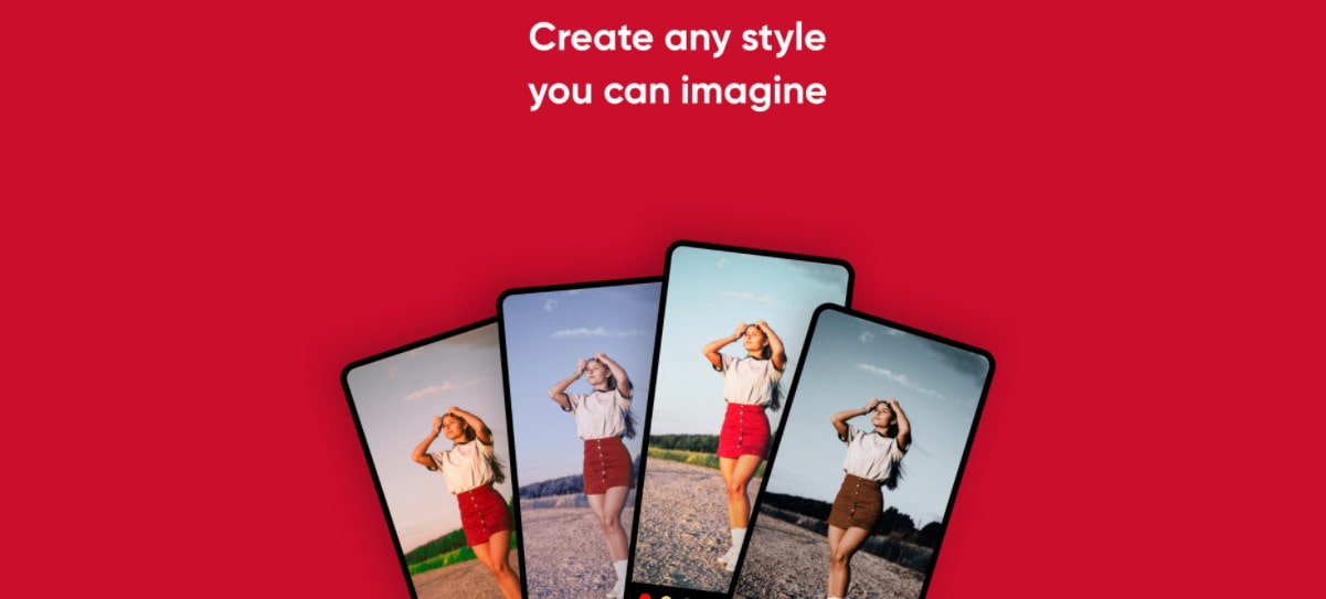 открыть сервис Polarr