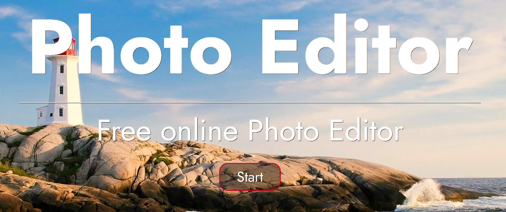 открыть сервис Photo Editor