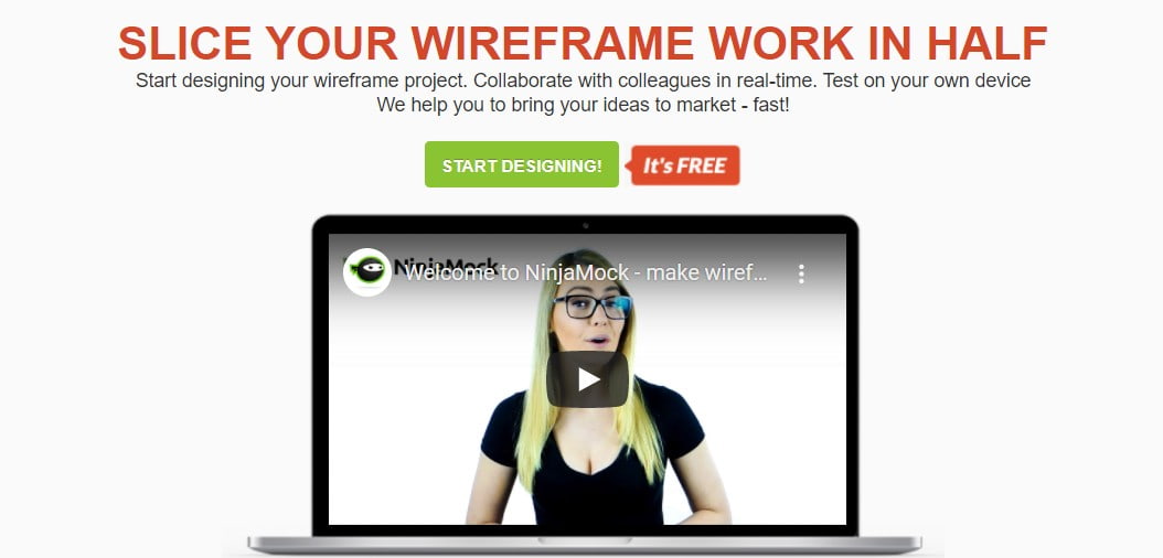 открыть сервис Ninjamock