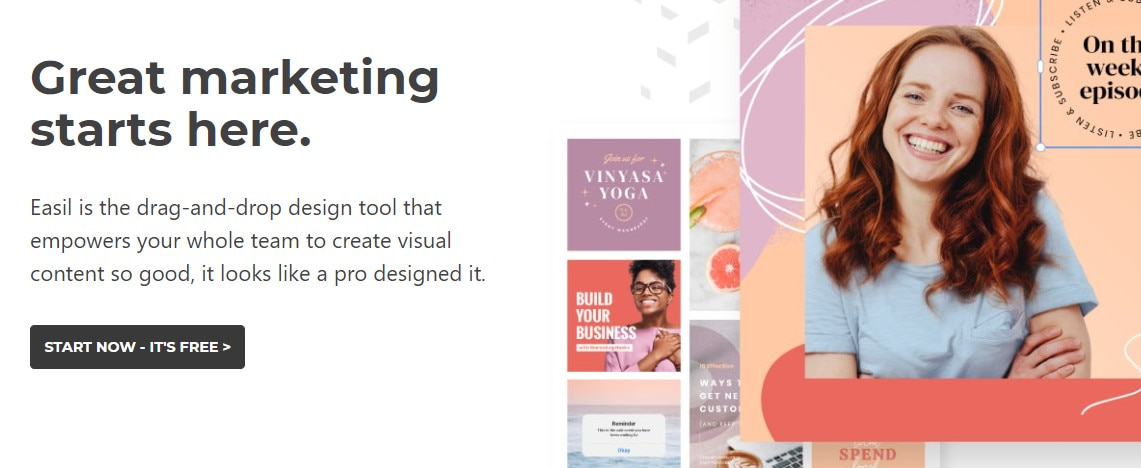 открыть сервис Easil