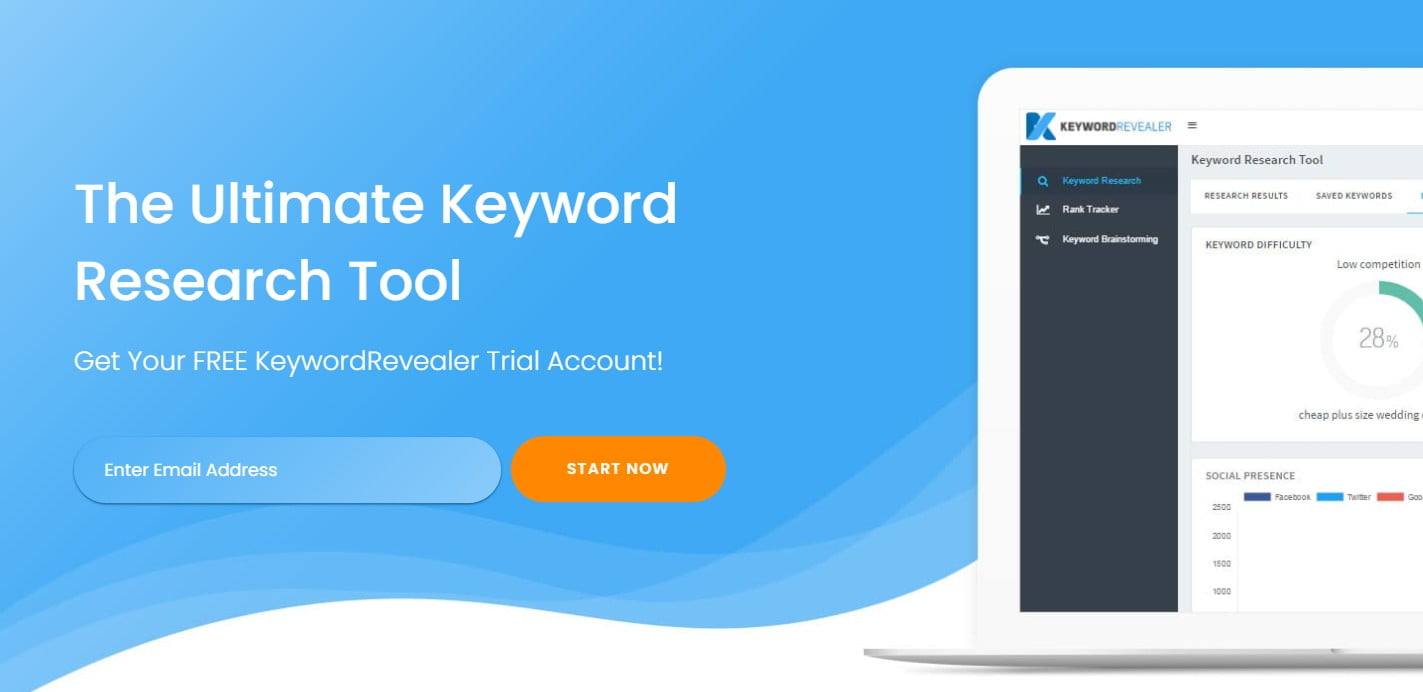 открыть сервис KeywordRevealer