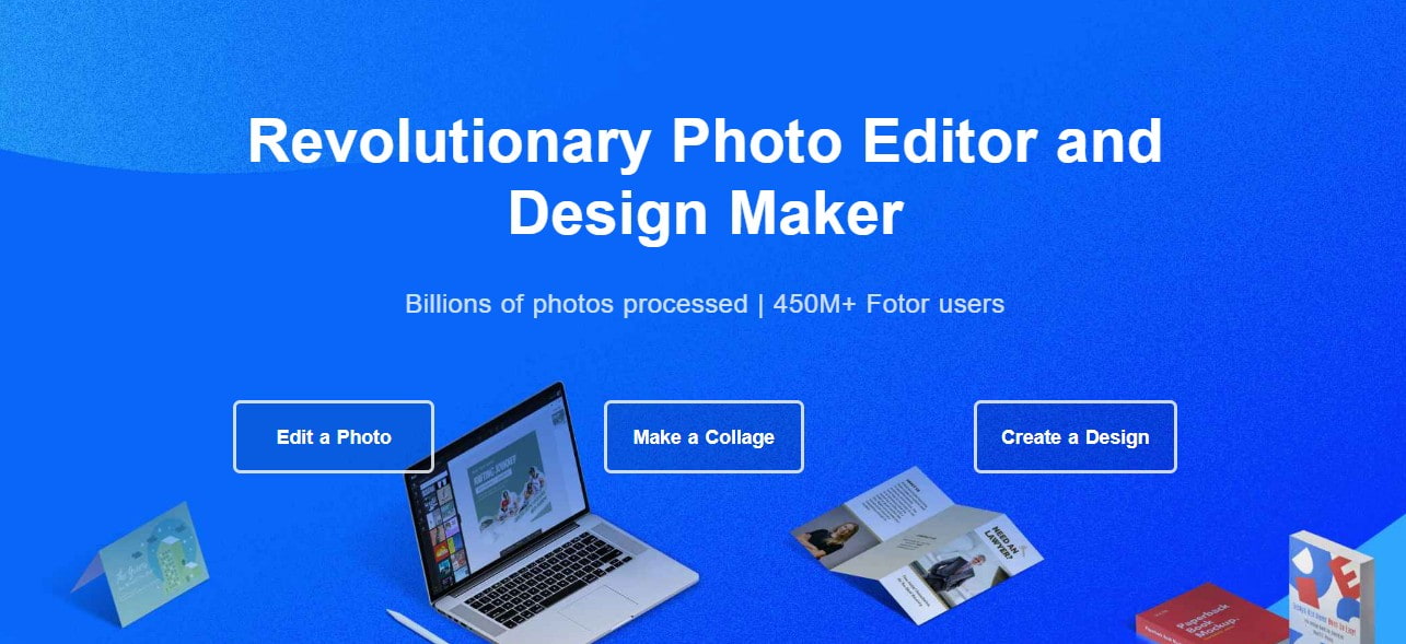 открыть сервис Fotor