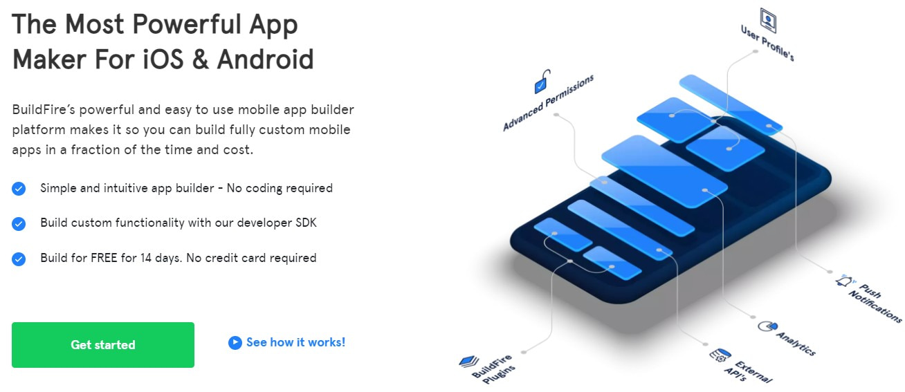 открыть сервис Buildfire