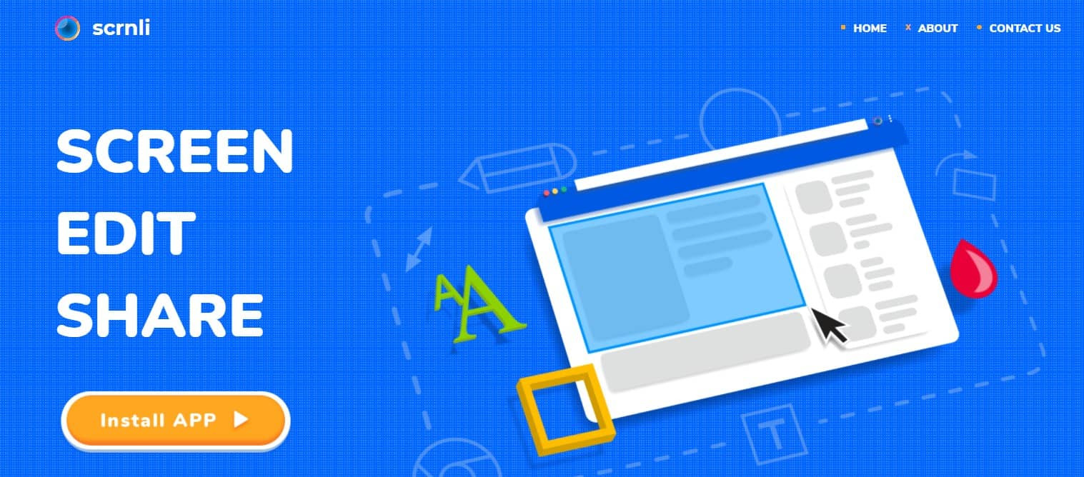 открыть сервис Scrnli