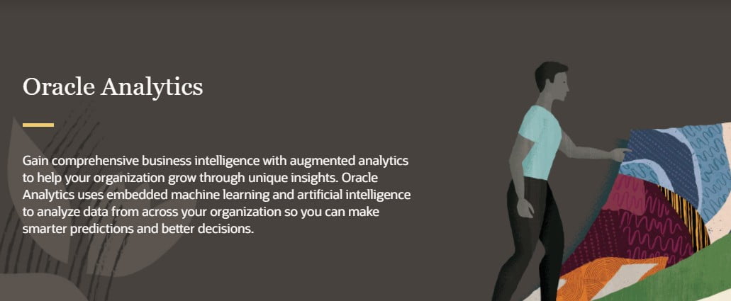 открыть сервис Oracle Analytics