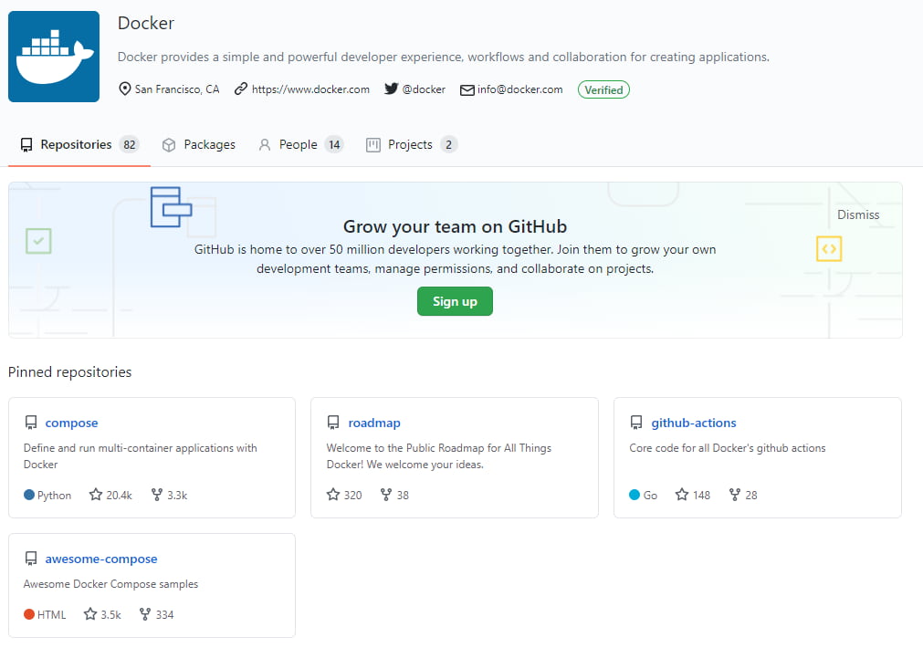 Docker — один из самых известных проектов, написанных на Go