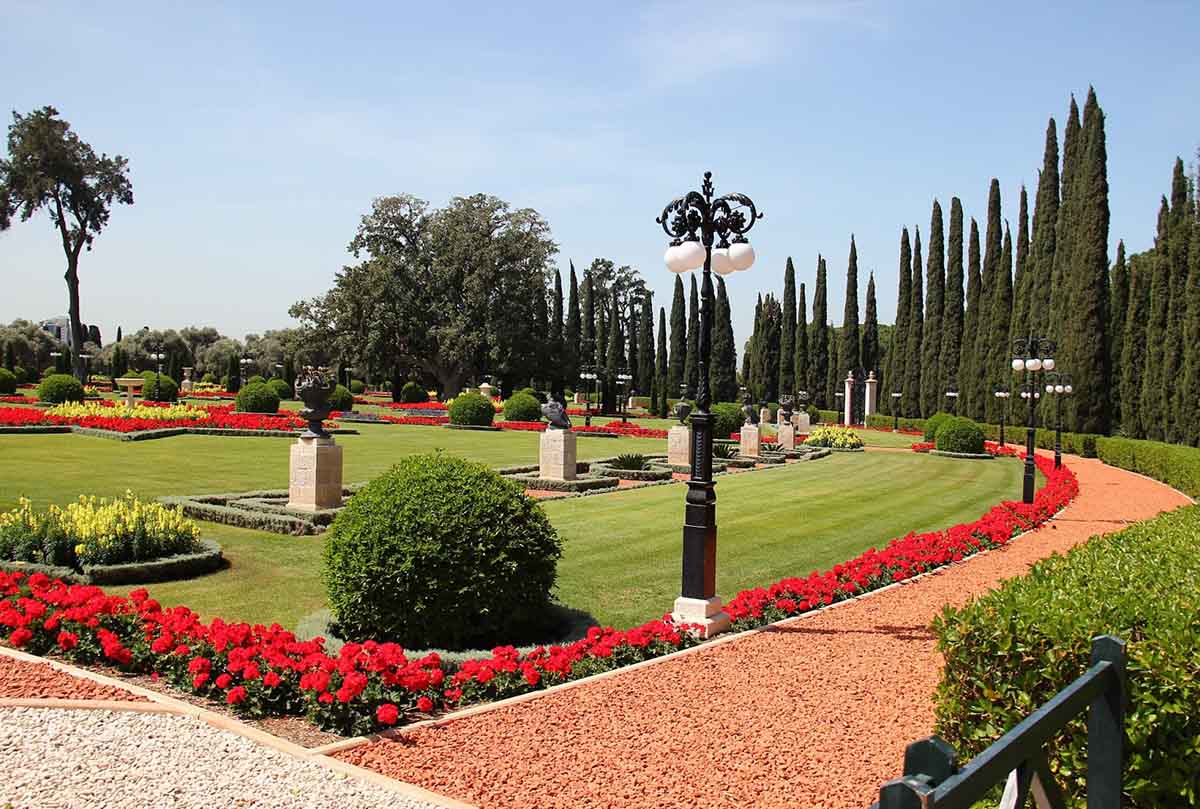 Bahá'í Gardens в Хайфе, Израиль