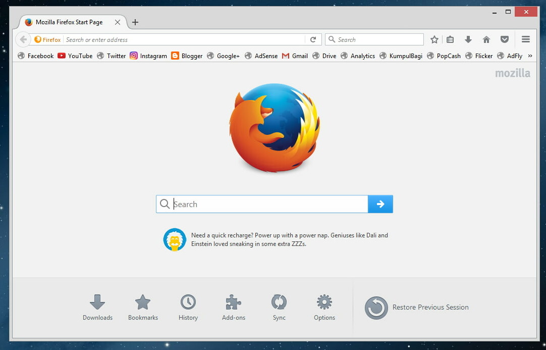 Браузер Mozilla Firefox