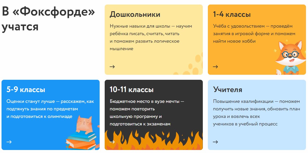 Почему стоит выбрать «Фоксфорд»