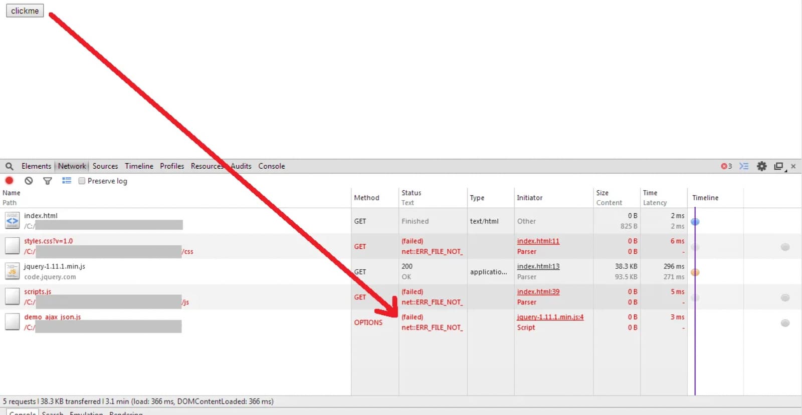 активируйте функциональную панель вебмастера, нажав кнопку F12