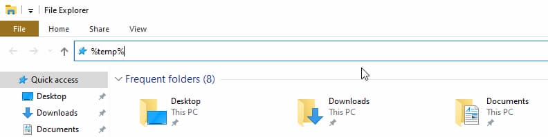 Инструмент создаст журнал, который будет храниться по адресу %temp%vslogs.zip