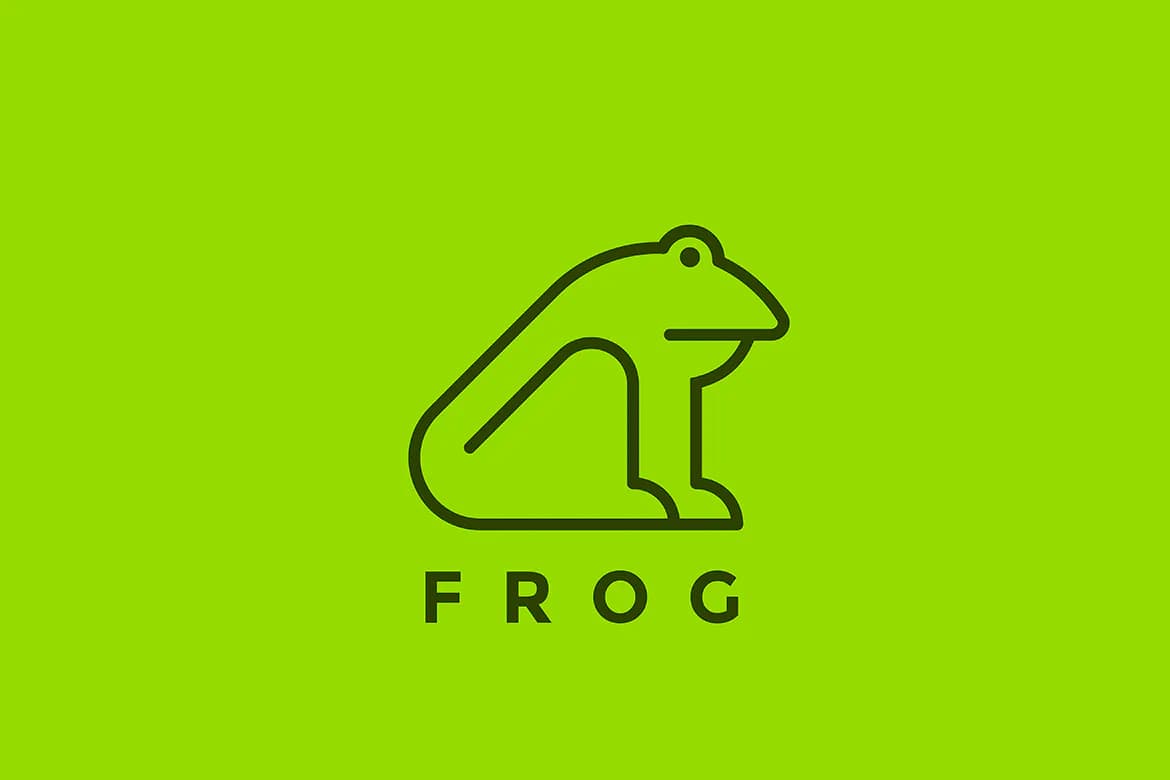 Логотип в геометрическом стиле