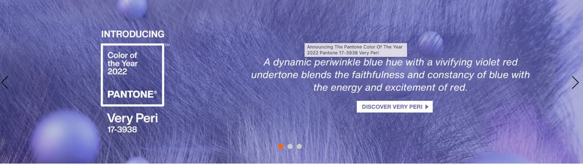 Вот он какой — цвет Very Peri