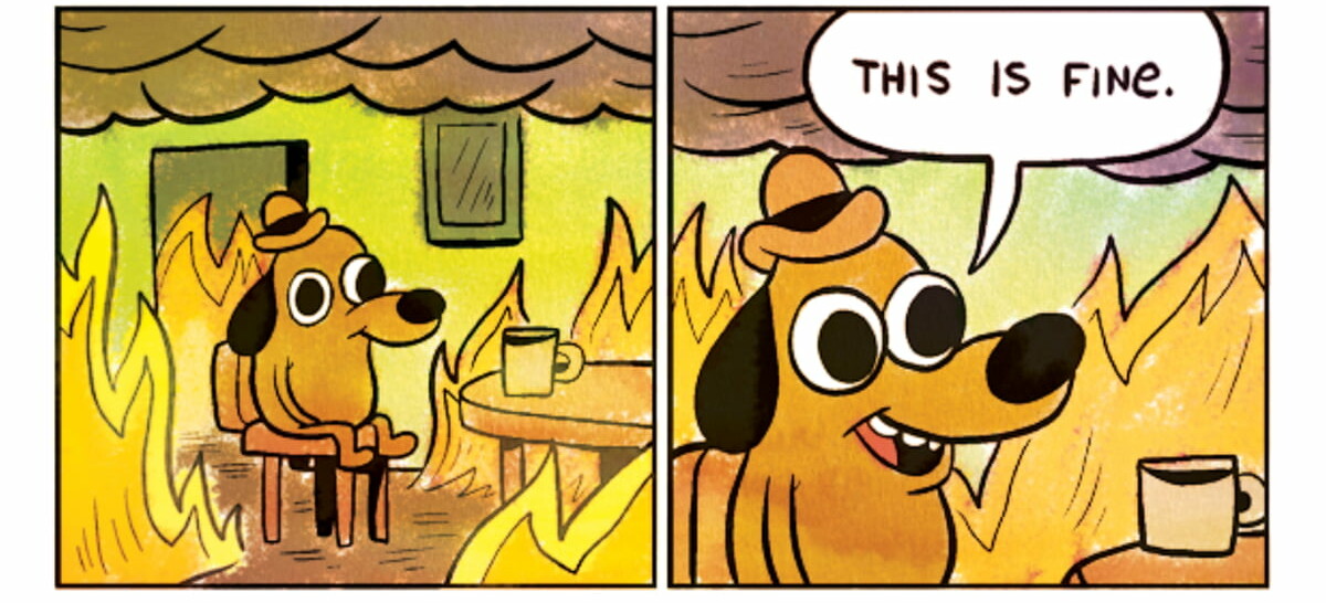 Популярный мем «Всё хорошо»