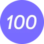 Логотип 100балльный репетитор