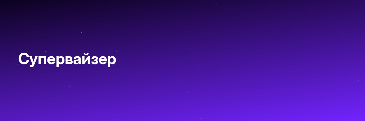 Супервайзер