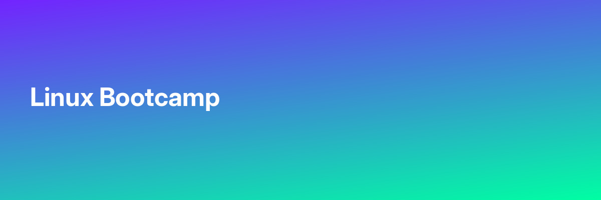 Linux Bootcamp