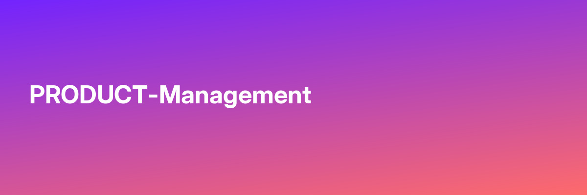 PRODUCT-Management