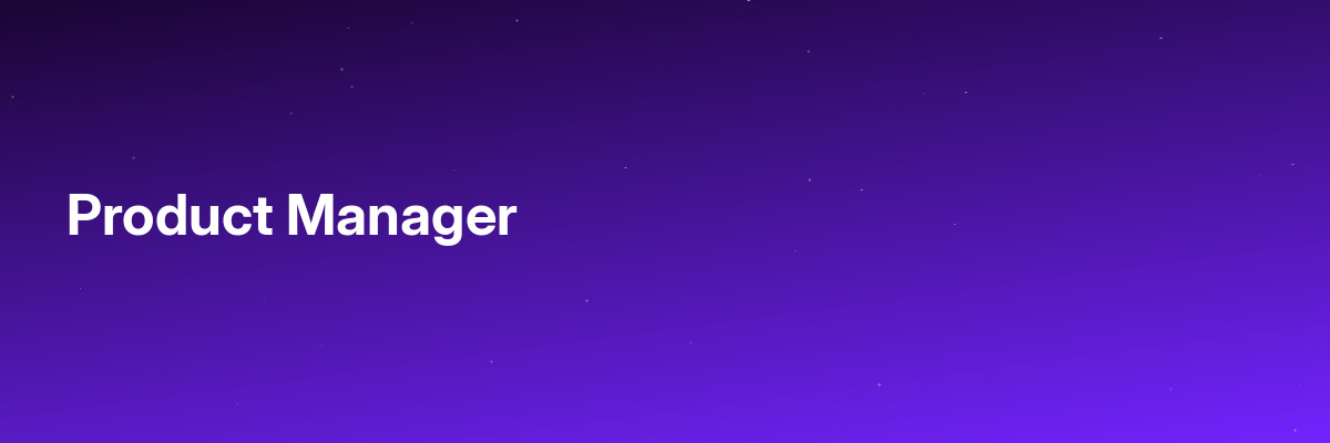 Product Manager