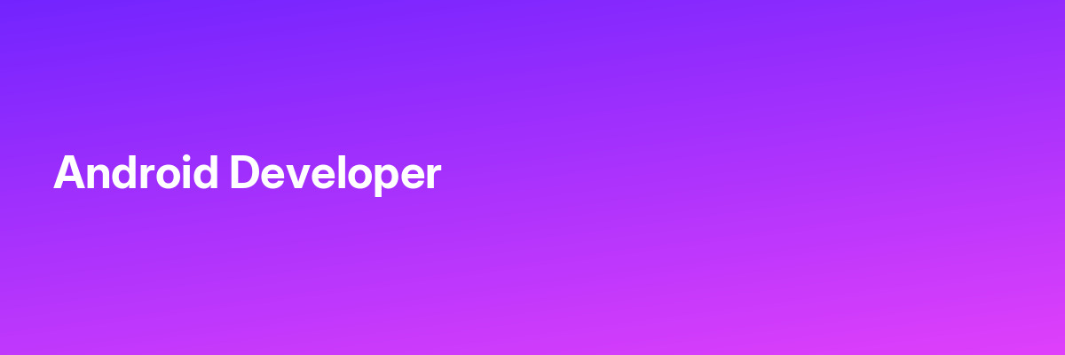 Android Developer