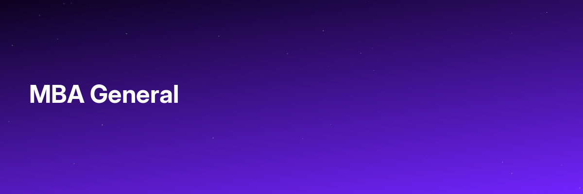 MBA General