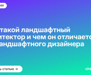 Кто такой ландшафтный архитектор и чем он отличается от ландшафтного дизайнера