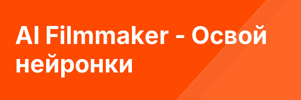 AI Filmmaker — Освой нейронки