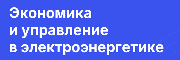 Экономика и управление в электроэнергетике